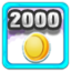 Collected 2000 coins