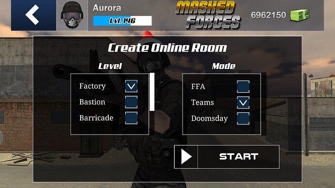 Create Online Room