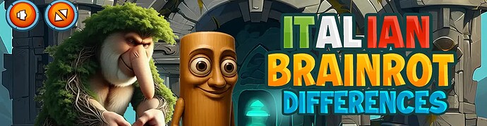Italian Brainrot Differences
