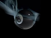 Burning 8 Ball Animated Loop