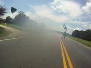 Crazy Motorcycle Crash