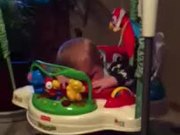 Bouncing Sleeping Baby