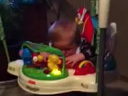 Bouncing Sleeping Baby