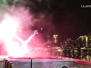 Breakdancing With Fireworks