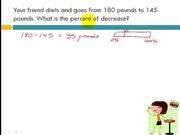 Percent Decrease Review