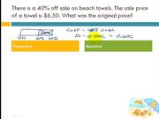 Percent Decrease Review