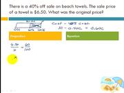 Percent Decrease Review