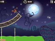 Moto X3M Spooky Land Walkthrough