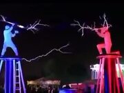 Battling With Lightning!