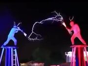 Battling With Lightning!