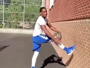 A Never Seen Basketball Trick