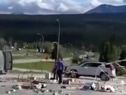 Small Cyclone Displaying Chaos