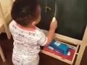 A 2 Years Old Mathematician