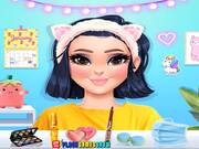 Kawaii Skin Routine Mask Makeover Walkthrough