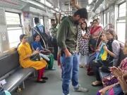 Tricky Guy On The Train