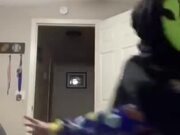 An Alien Abduction Cosplay