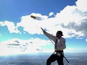 Guy Hits Camera With Can