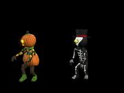 Pumpkin Skeleton Dance 