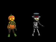 Pumpkin Skeleton Dance 