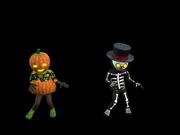 Pumpkin Skeleton Dance 