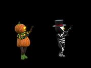 Pumpkin Skeleton Dance 