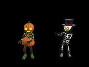 Pumpkin Skeleton Dance 