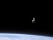 Space Ship Satellite Deployment