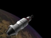 Space Ship Satellite Deployment