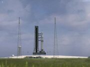 NASA Rocket Launch: Thrusters Ignited