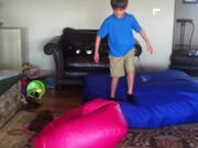 Funny Kid Gets Hurt