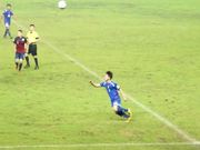 Intense Soccer Match