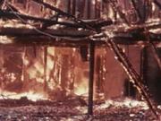 Fire Set By Rioting Students