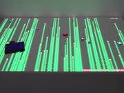 Daniel Canogar, “Game Over,” 2014