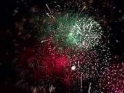 Fireworks in Slow Motion