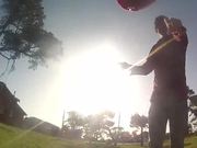 Dog Frisbee POV