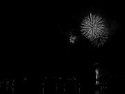 Fireworks BW