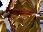 Robotic Formed Copper Pavilion