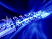 Animated Turntable & Equalizer Blue