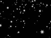 Falling Snowflakes Background Loop
