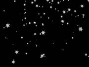 Falling Snowflakes Background Loop