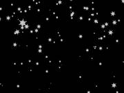 Falling Snowflakes Background Loop