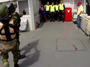 Using Non Lethal Weapon