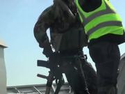 Using Non Lethal Weapon