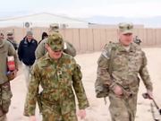 Aussie Team Plays Afghan Rules