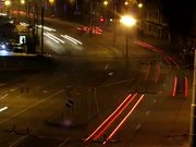 Night Traffic Fast Motion