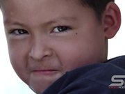 Close Up of Boy's Face
