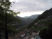 Mountain Top View of Sunset