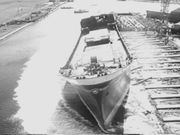 Sideways Launching of a Ship