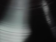Vinyl Record in Macro View