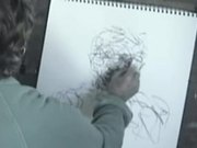 Gesture Drawing Demonstration - portrait